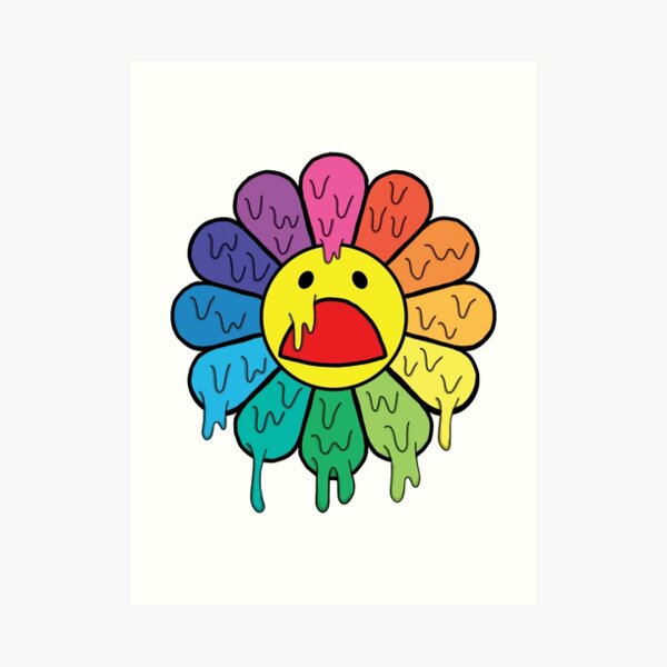 sad flower Art Print