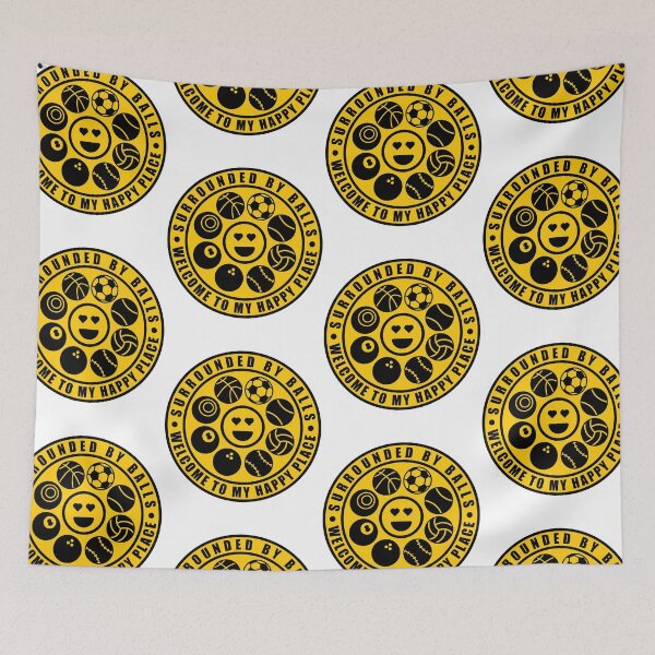 Item preview, Surrounded By Balls | Sport Fan designed and sold by GravitiTees.