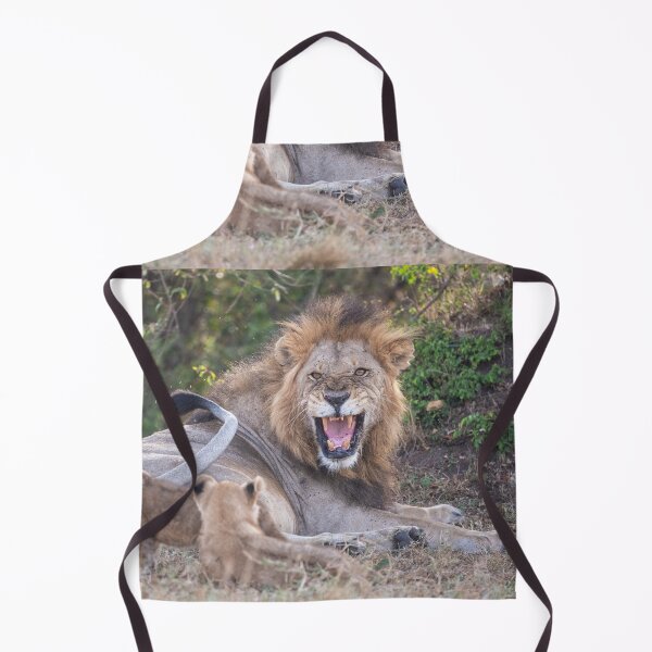 Item preview, Lion cubs annoy Papa Lion designed and sold by Ingo Gerlach.