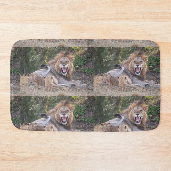 Item preview, Lion cubs annoy Papa Lion designed and sold by Ingo Gerlach.