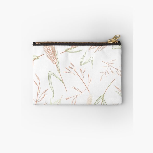 Item preview, White wheat and dry flowers pattern for print on textile, puzzle or other product. Spring mood and bright design designed and sold by arboxart.