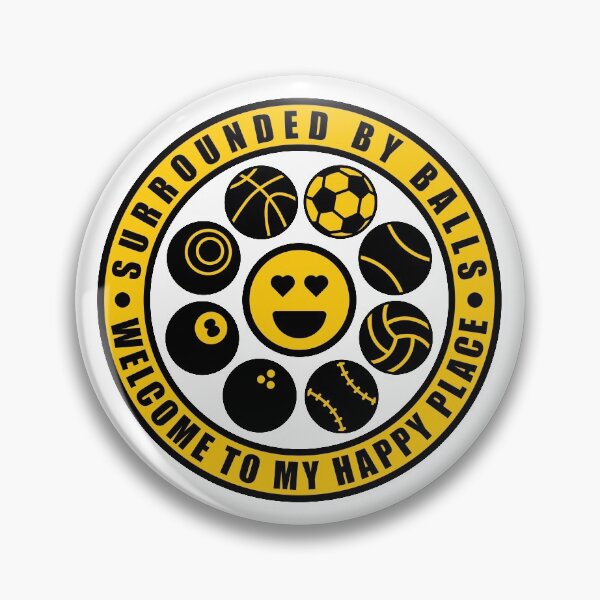 Item preview, Surrounded By Balls | Devoted Sport Fan designed and sold by GravitiTees.