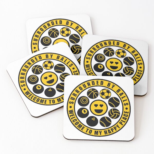 Item preview, Surrounded By Balls | Devoted Sport Fan designed and sold by GravitiTees.