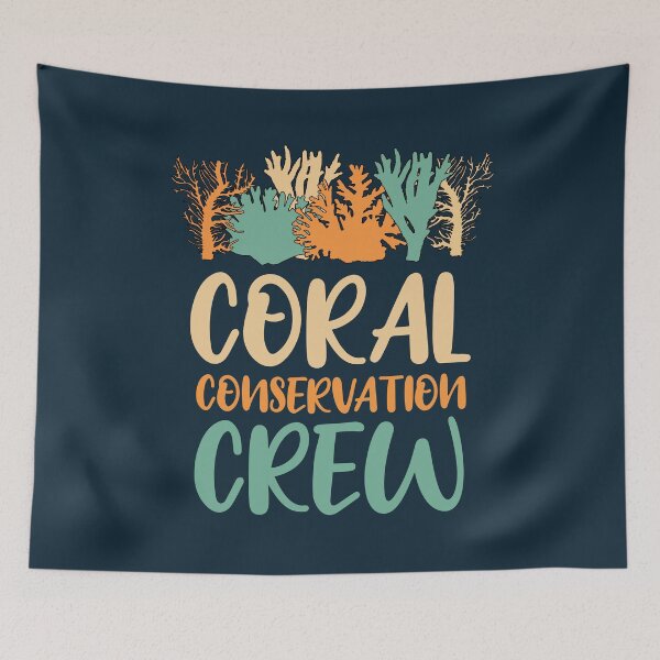 Item preview, Coral Conservation Crew Coral Reefs Aquarist Aquariums And Marine Biologist Gift designed and sold by JokeGysen.