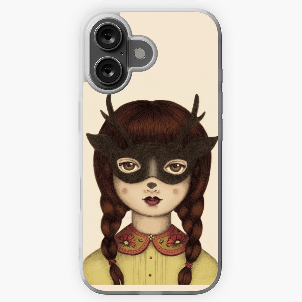 Item preview, iPhone Soft Case designed and sold by twocrowsart.