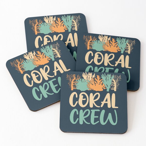 Item preview, Coral Crew Coral Reefs Aquarist Aquariums And Marine Biologist Gift designed and sold by JokeGysen.