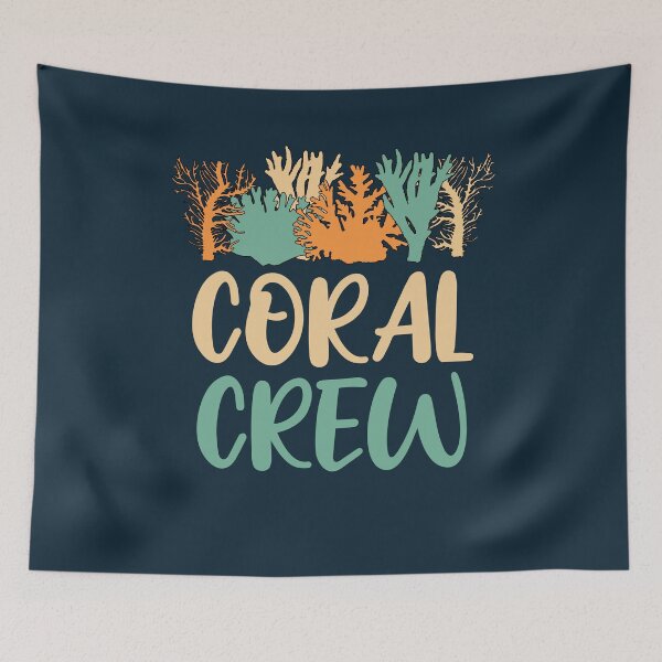 Item preview, Coral Crew Coral Reefs Aquarist Aquariums And Marine Biologist Gift designed and sold by JokeGysen.