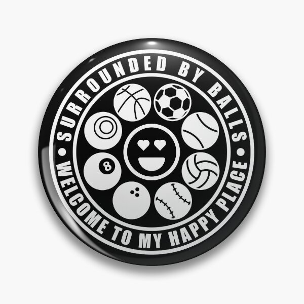Item preview, Surrounded By Balls | Sport Fanatic designed and sold by GravitiTees.