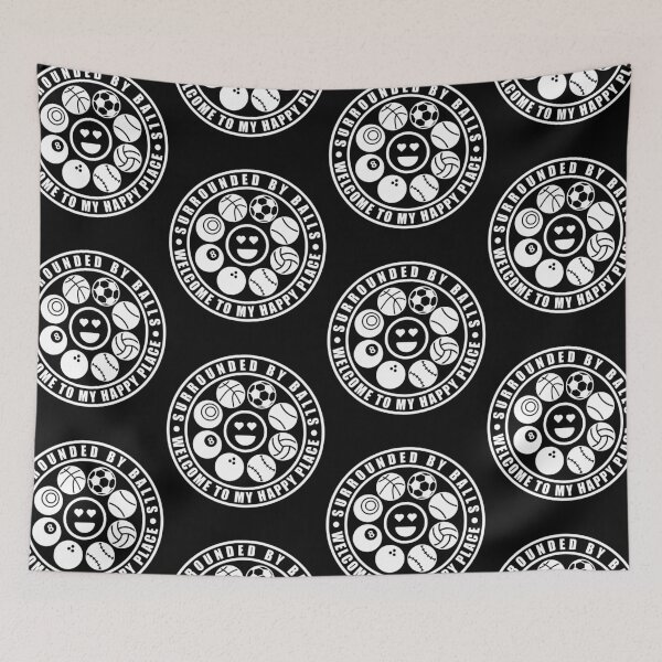 Item preview, Surrounded By Balls | Sport Fanatic designed and sold by GravitiTees.