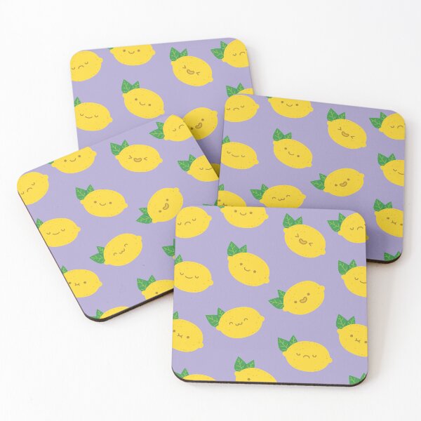 Item preview, Cute Lemons - Purple Pattern designed and sold by ElectricFangs.