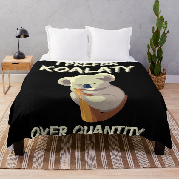 Item preview, I Prefer Koalaty Over Quantity - Koala Lover Funny designed and sold by Promedia.