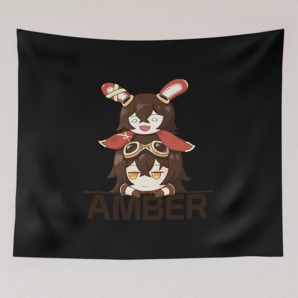 Item preview, Genshin Impact Amber Chibi designed and sold by Mathisberengar.