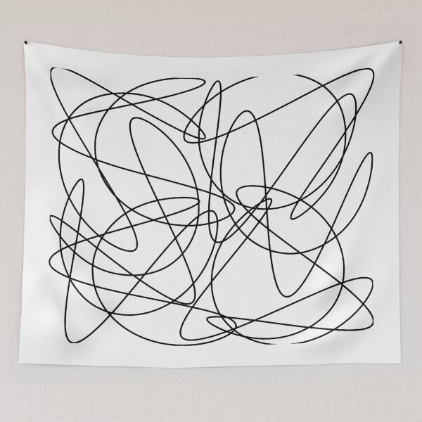 Item preview, Abstract pattern -  black and white. designed and sold by K.S ART.
