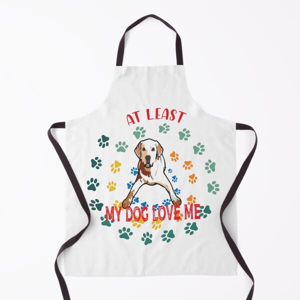 Item preview, at least my dog loves me designed and sold by LeMaya80.