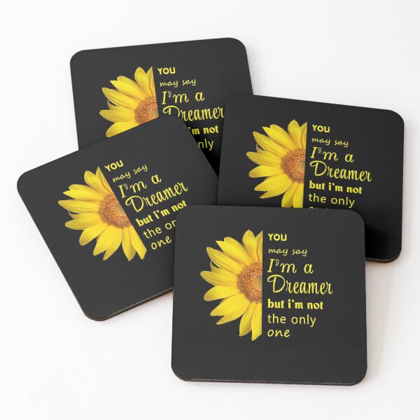 Item preview, Dreamer.. sunflower quote ..graphics print designed and sold by Peace-of-mind.