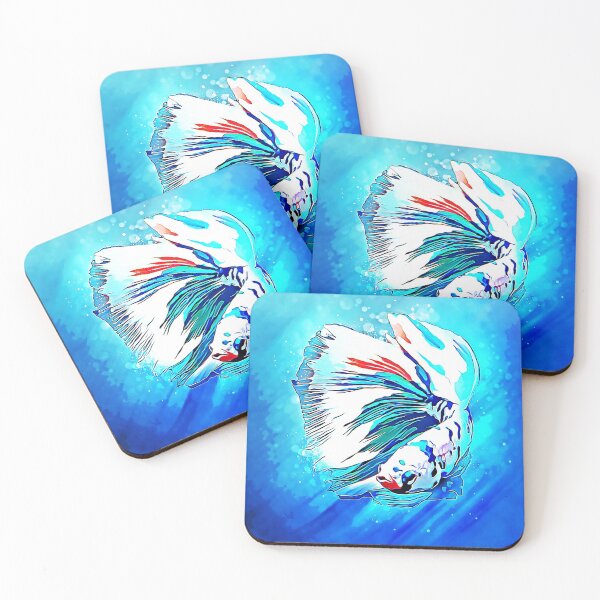 Item preview, Blue Betta Fish designed and sold by GFishy.