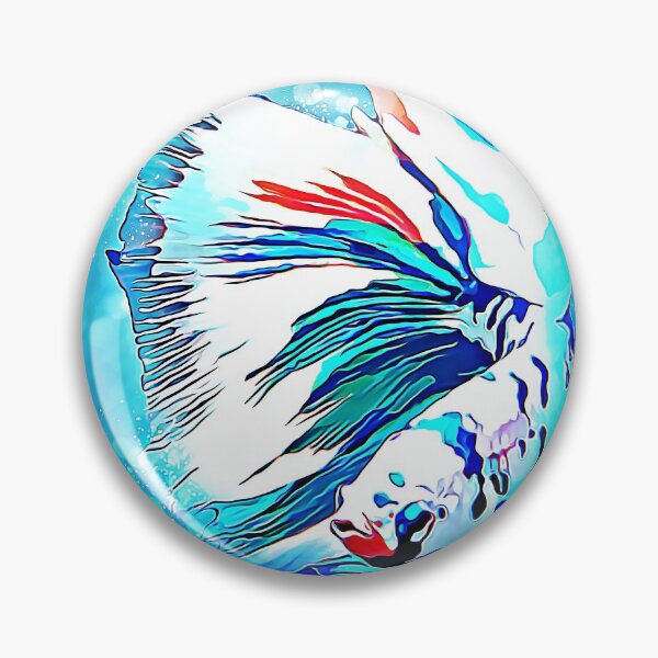 Item preview, Blue Betta Fish designed and sold by GFishy.