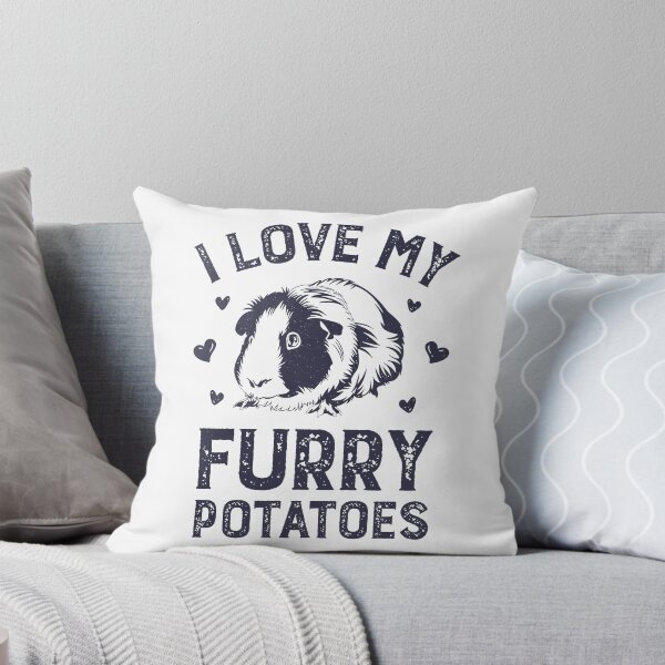 Item preview, I Love My Furry Potatoes Funny Guinea Pigs Lover designed and sold by CallumDavis31.