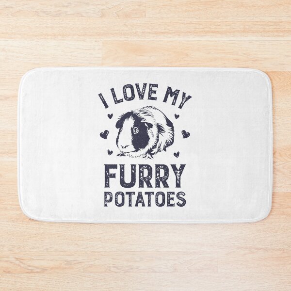 Item preview, I Love My Furry Potatoes Funny Guinea Pigs Lover designed and sold by CallumDavis31.