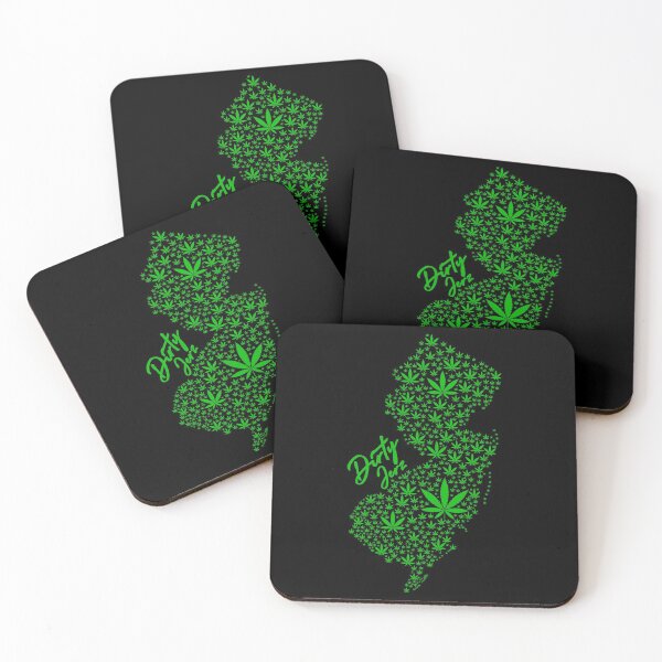 Item preview, New Jerz - Dirty Jerz - New Jersey Weed Cannabis New jersey Trending Design designed and sold by ShaykhUmer.