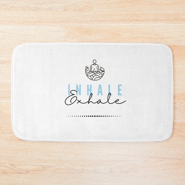 Item preview, meditate.. inhale exhale  ..graphics print designed and sold by Peace-of-mind.