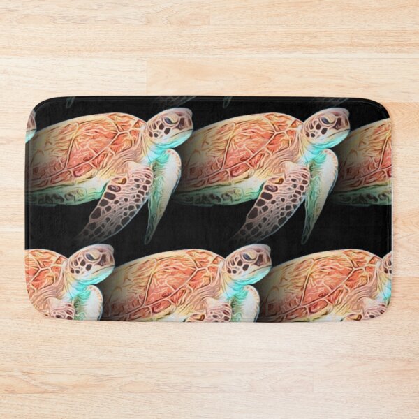 Item preview, Epic japanese turtle pattern  designed and sold by TrippyEarth.