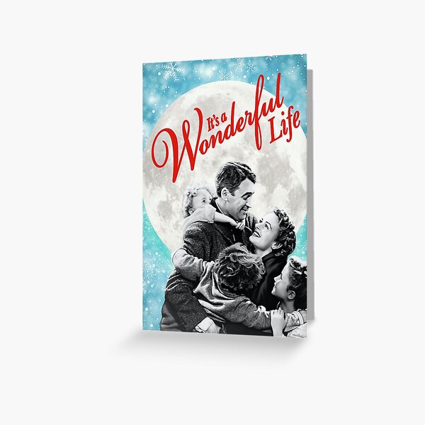 Aperçu de l'œuvre C'est un classique de Noël vintage Wonderful Life créée et vendue par OrnamentallyYou.