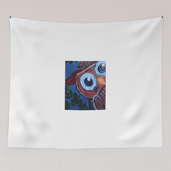 Item preview, An owl print. designed and sold by komal tewari.