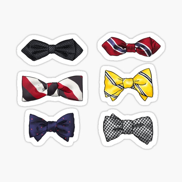 Blaine's Bow ties I. Sticker