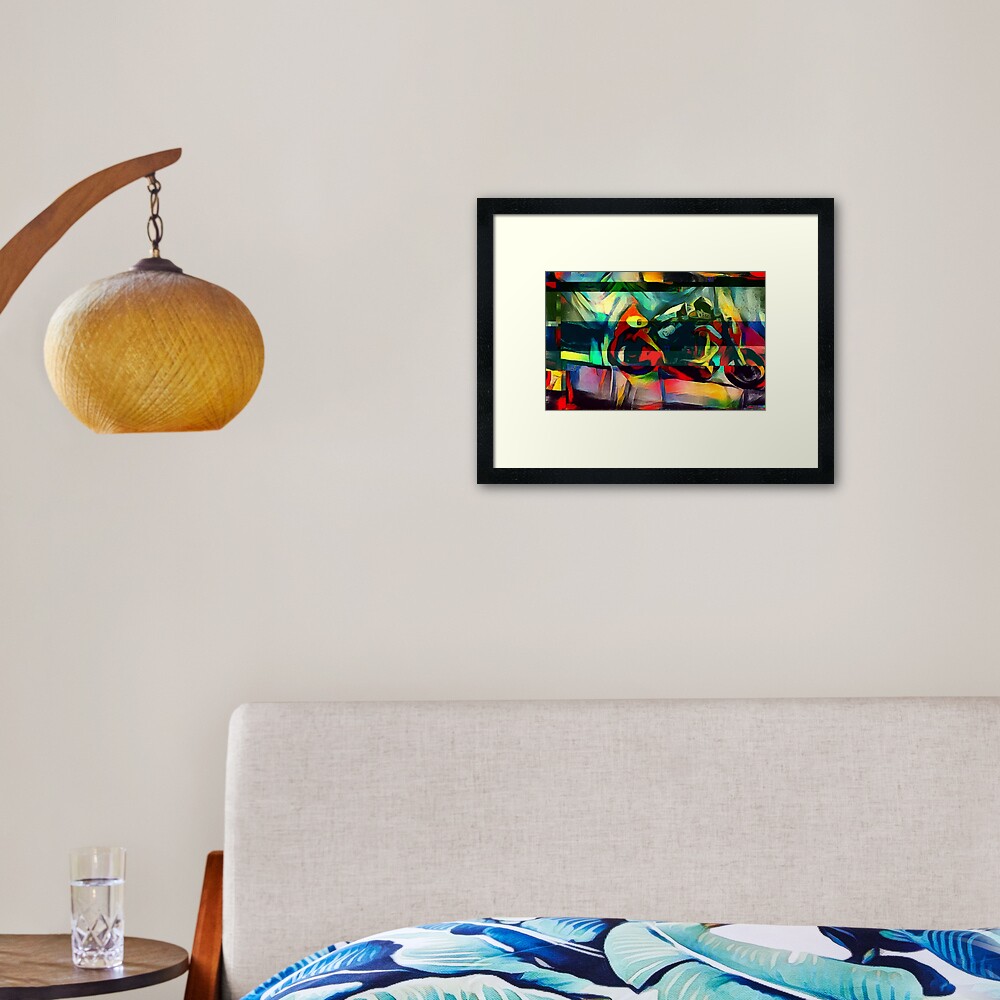 Item preview, Framed Art Print designed and sold by Otto8nero2021.
