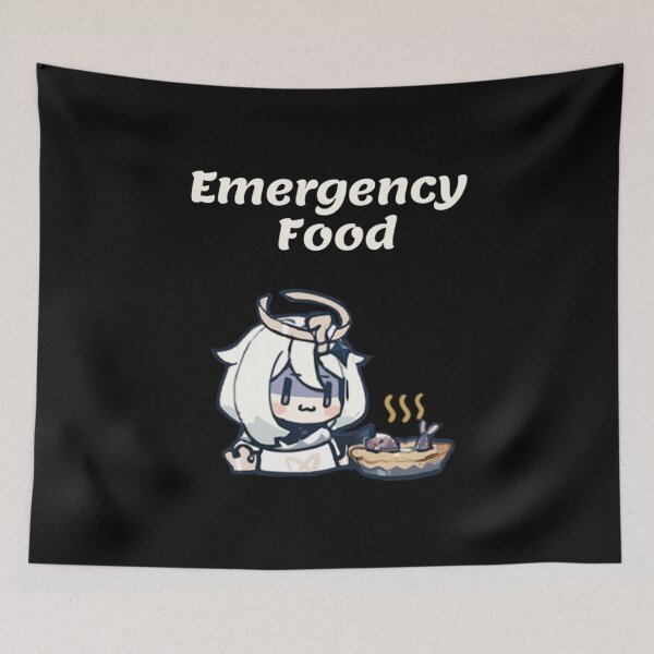 Item preview, Emergency Food Paimon Genshin Impact designed and sold by Mathisberengar.