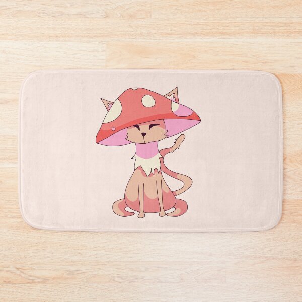 Item preview, Mushroom Kitty  designed and sold by ForTheFrogWar.