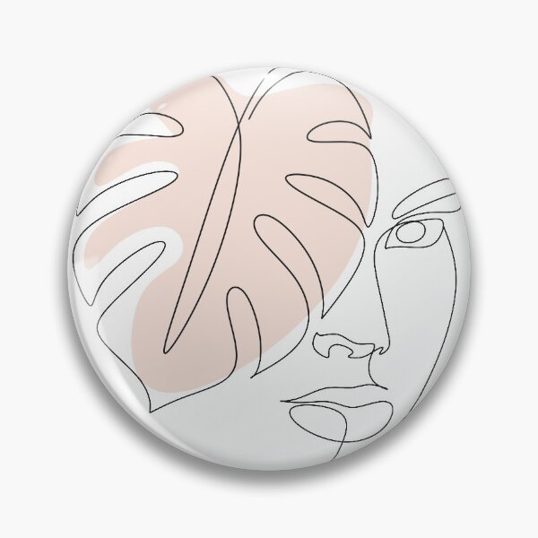 Item preview,  Monstera leaf line art. Contour drawing. Minimalism art designed and sold by OneLinePrint.
