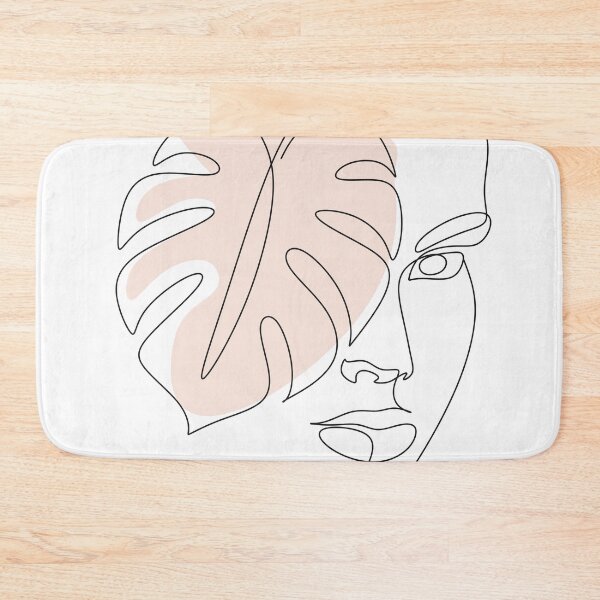 Item preview,  Monstera leaf line art. Contour drawing. Minimalism art designed and sold by OneLinePrint.