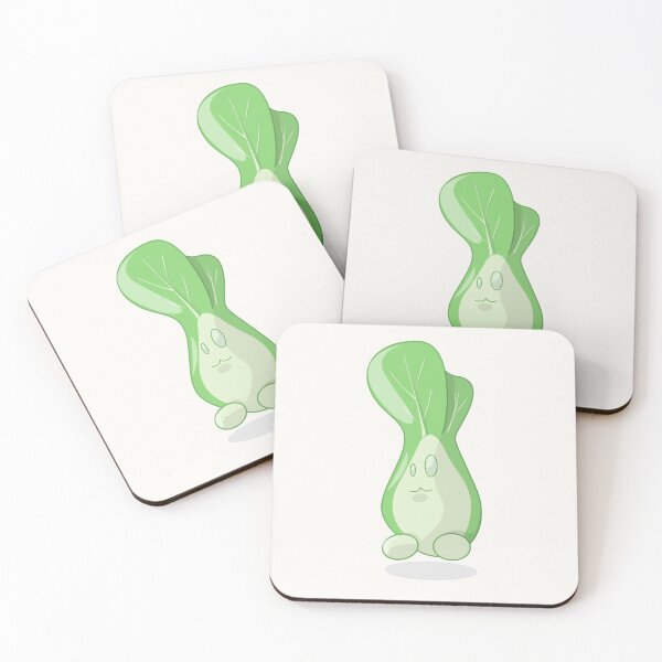 Artikelvorschau, Bok Choy Cartoon Cutie Food Charakter Aufkleber entworfen und verkauft von SoLittleSteph.