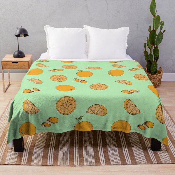 Item preview, Exotic summer oranges, oranges pattern designed and sold by TrueType.