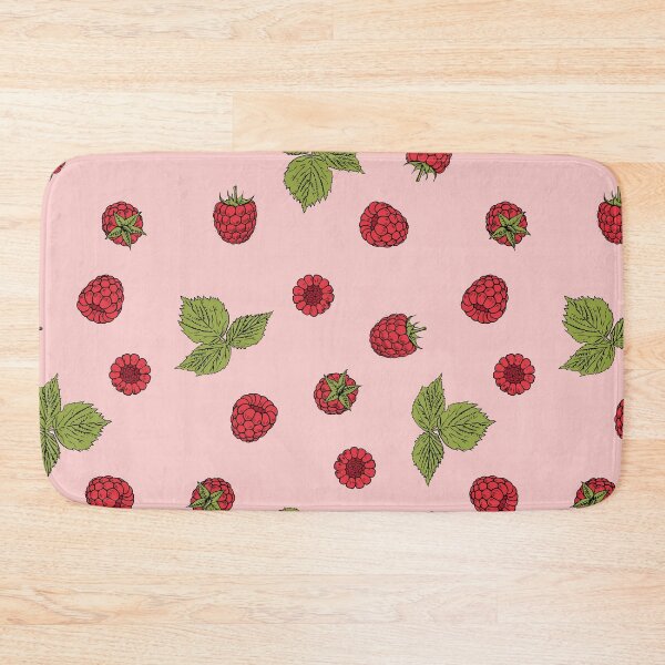 Item preview, summerly fresh raspberries, raspberry pattern designed and sold by TrueType.
