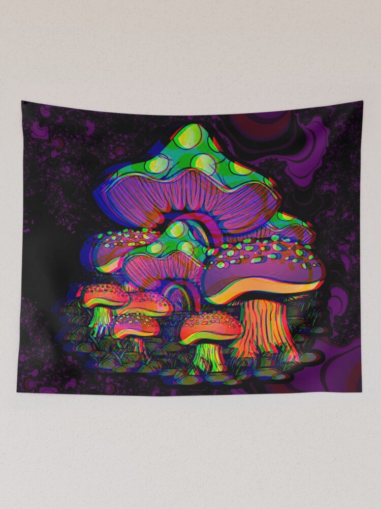 Shrooms tapestry discount