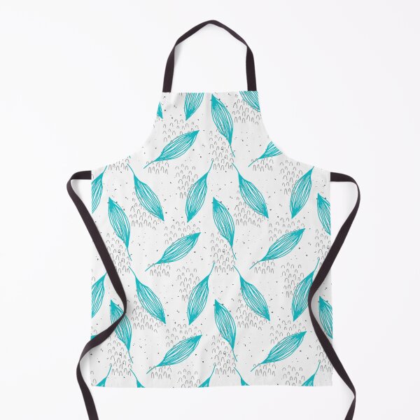 Item preview, Leaves turquoise pattern designed and sold by KQ1985.
