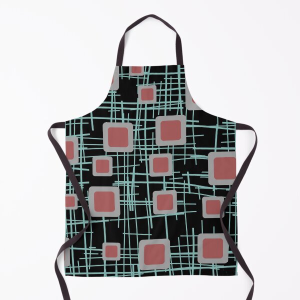 Item preview, Lines Vintage Mid Century Rectangles Stripes pattern designed and sold by Move-Art.