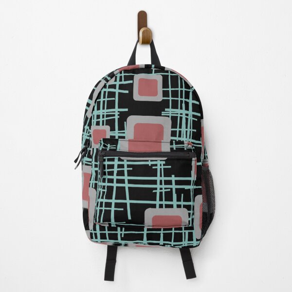 Item preview, Lines Vintage Mid Century Rectangles Stripes pattern designed and sold by Move-Art.