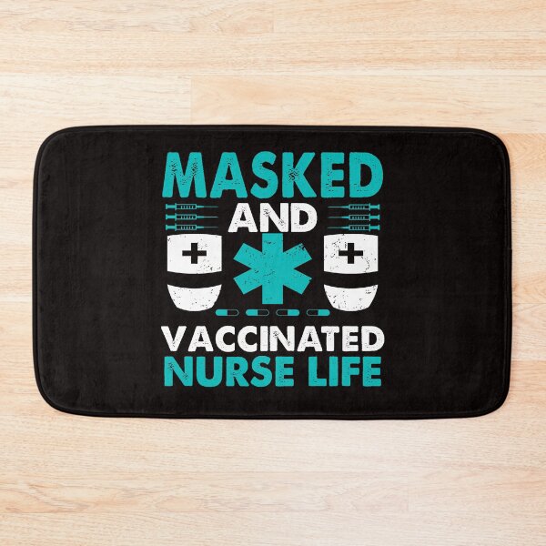 Artikelvorschau, Maskiertes und geimpftes Krankenschwesterleben entworfen und verkauft von Majesticoo.