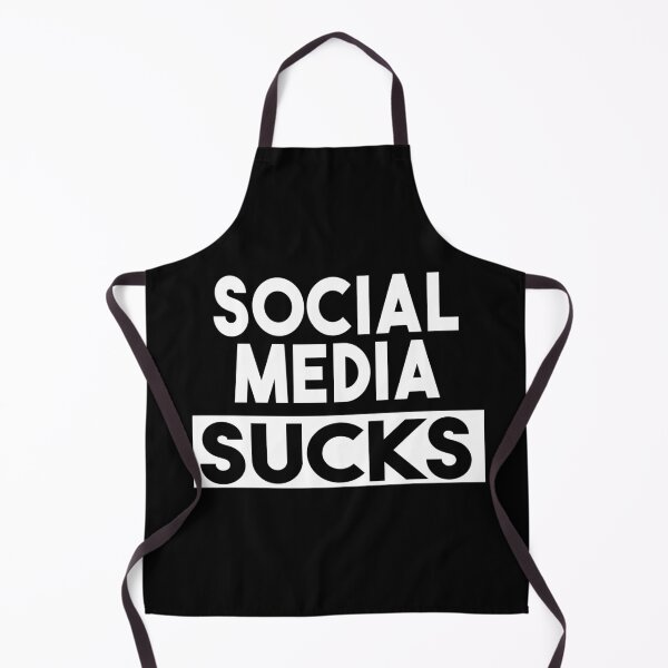 Artikelvorschau, Social Media ist scheiße - Social Media entworfen und verkauft von joy4shirt.