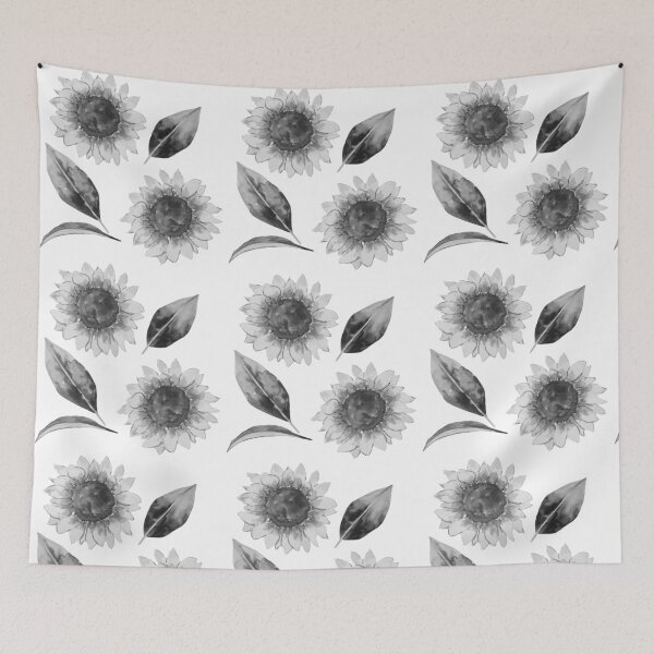 Item preview, Black and White Plant Artwork designed and sold by Amet Hermawan.