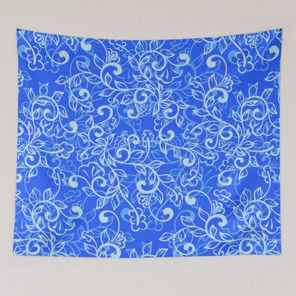 Item preview, Blue Floral Pattern designed and sold by InducTees.