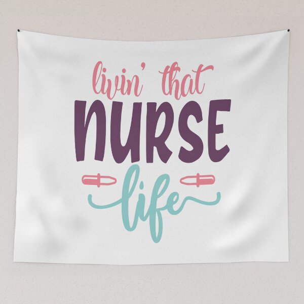 Item preview, Nurse saying - living that nurse life designed and sold by Raeolus.