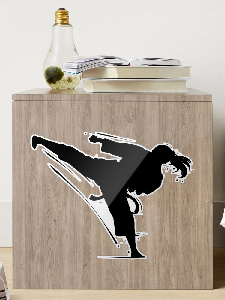 IPhone Stand Karate Girl, Best Friend Ninja, Girlfriend Gift, Martial Art  Karate Kickboxing, Christmas Gift for Her, Boss Lady Home Office 