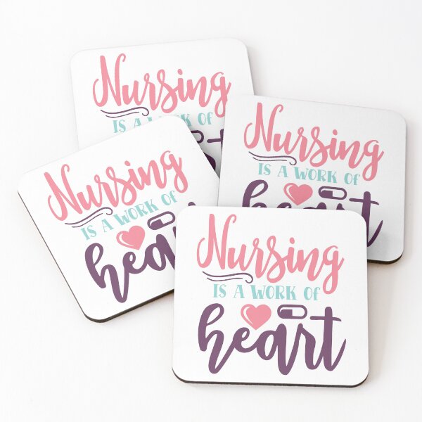 Item preview, Nurse saying nursing is a work of heart designed and sold by Raeolus.