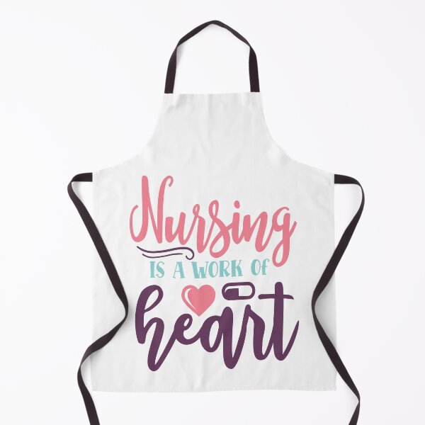 Item preview, Nurse saying nursing is a work of heart designed and sold by Raeolus.