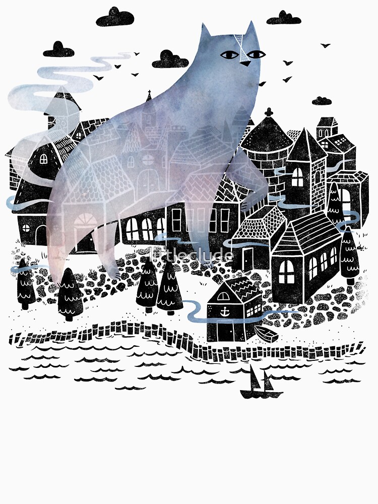 Thumbnail 7 of 7, Essential T-Shirt, The Fog designed and sold by littleclyde.